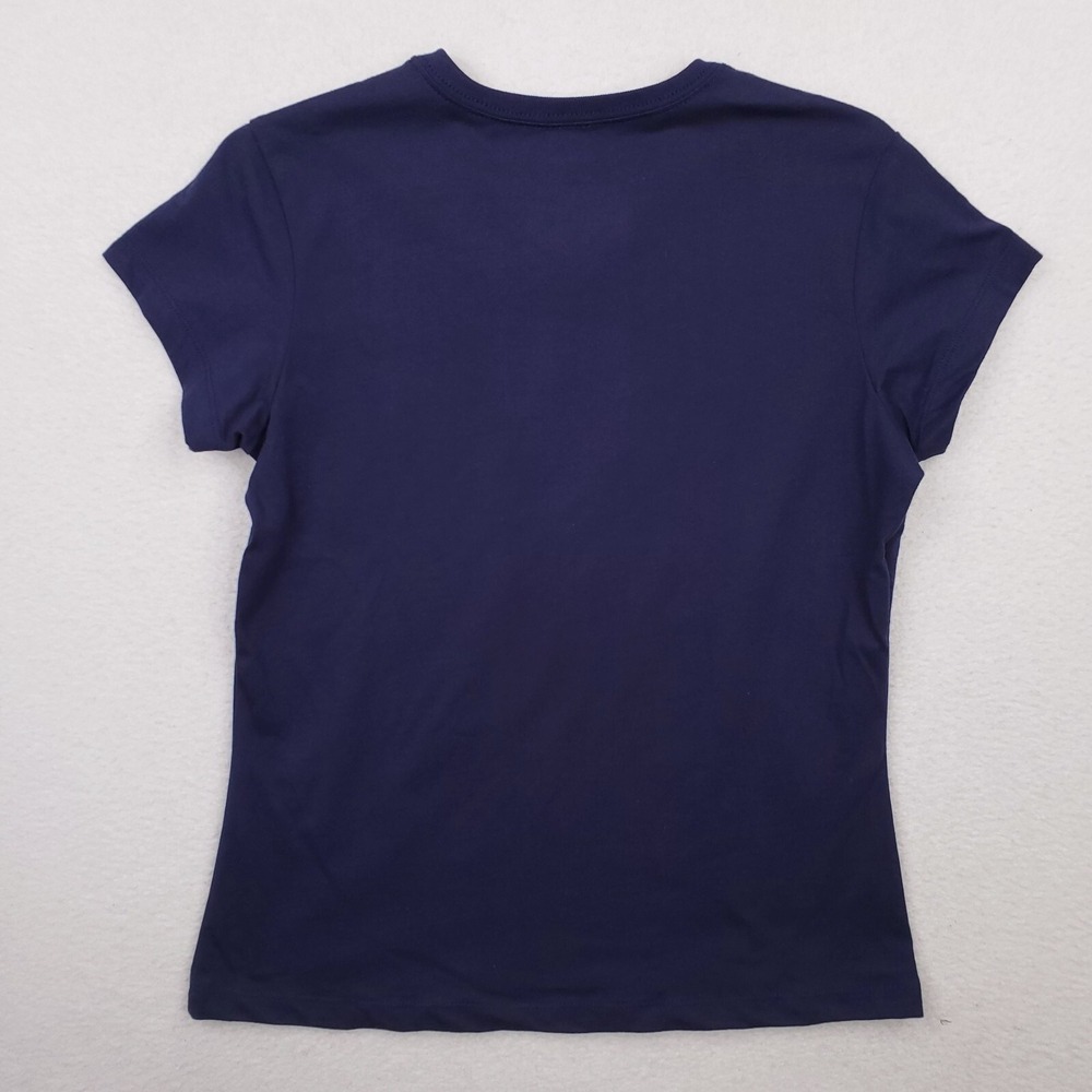 New England Patriots Shirt Womens Medium Navy Blue Superbowl XLII Reebok NWOT - Picture 5 of 8